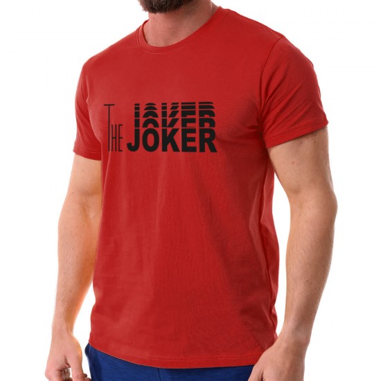23443-3 Bordo Мъжка Тениска Joker S-XXL