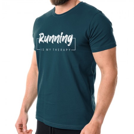 23454-3 Petrol Мъжка Тениска Running S-XXL