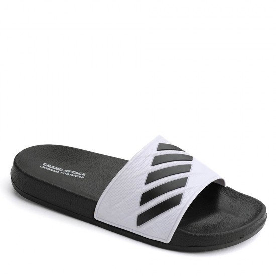 Мъжки Джапанки Grand Attack 31090-Black/White 42-47