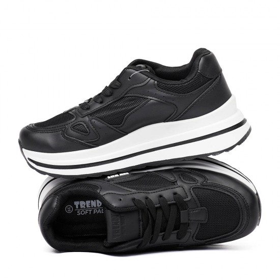 Дамски Маратонки в Черно Trendy New Wave TR-5247-1 Black