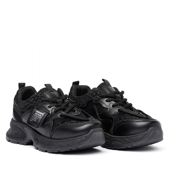 Дамски Маратонки в Черно Trendy New Wave TR-5251-1 Black