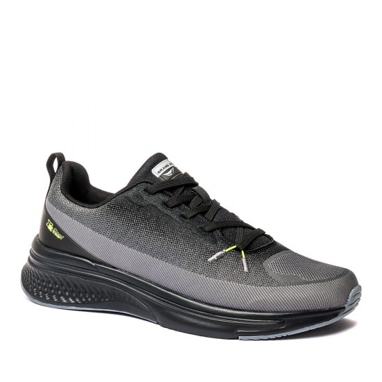 Сиви Мъжки Маратонки от Дишащ Текстил Grand Attack 31140-2 Grey