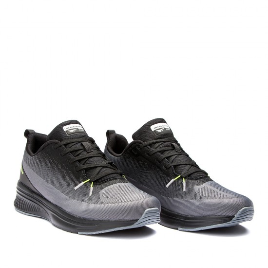 Сиви Мъжки Маратонки от Дишащ Текстил Grand Attack 31140-2 Grey