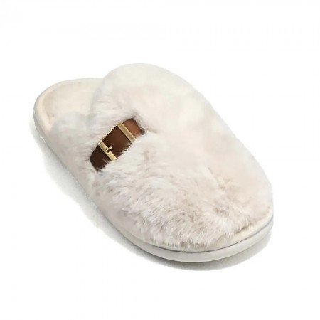 Дамски Домашни Пантофи 50046-White