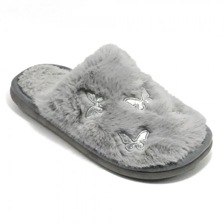 Дамски Домашни Пантофи 50047-Grey
