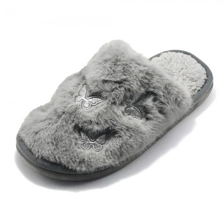Дамски Домашни Пантофи 50047-Grey