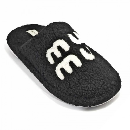 Дамски Домашни Пантофи 51053-Black
