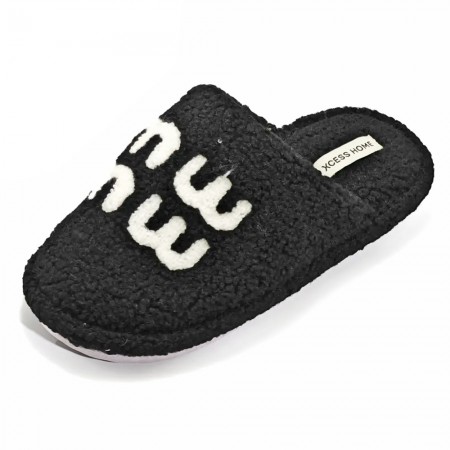 Дамски Домашни Пантофи 51053-Black