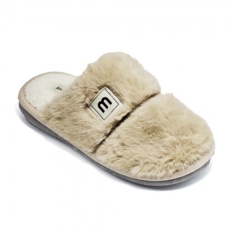 Дамски Домашни Пантофи 51058-Beige