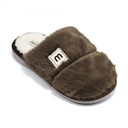 Дамски Домашни Пантофи 51058-Brown