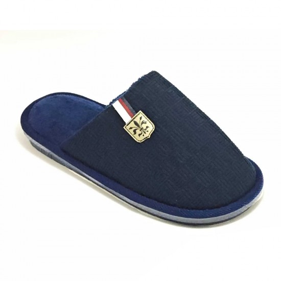 Мъжки Домашни Пантофи 53028-Navy